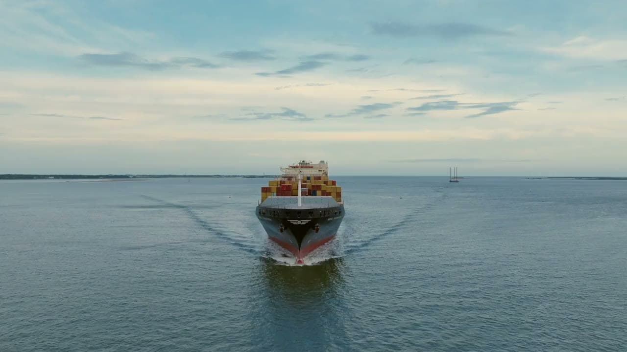 Containers at port — HSA Group’s international trade and logistics operations